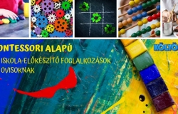 Iskola-elÅ‘kÃ©szÃ­tÅ‘ foglalkozÃ¡sok Montessori mÃ³dszerrel